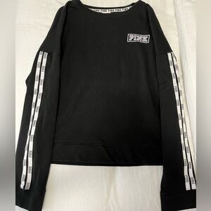 Victoria's Secret PINK Black Crewneck